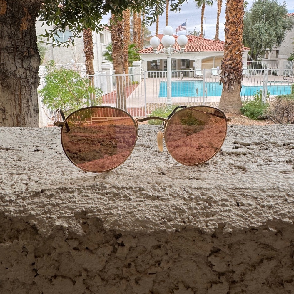 Ray Ban RB 3447 round metal frames